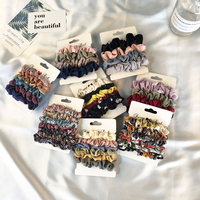 4/6 sztuk/zestaw kobieta moda Scrunchies aksamitne gumki do włosów dziewczyny gumka do włosów gumka elastyczna opaska do włosów akcesoria do włosów 3